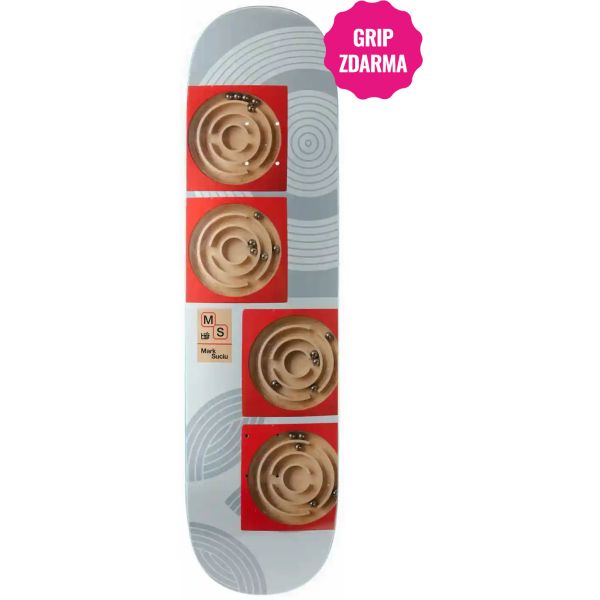 Sk8 Deska Habitat Mark Suciu Marble Maze - Šedá - 8.375
