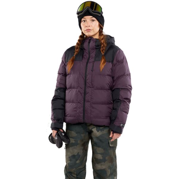 Bunda Volcom Puffleup Wms - Fialová - S
