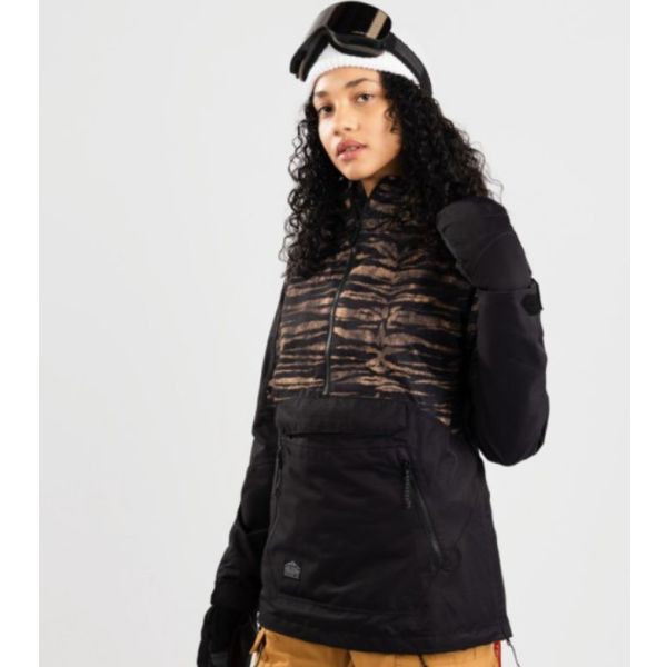 Bunda Volcom Mirror Pullover Wms - Černá - Xs