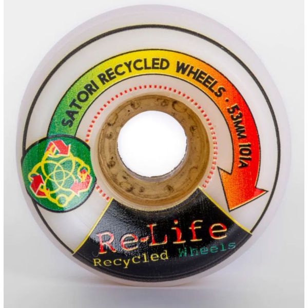Sk8 Kola Satori Relife Recycled - Bílá - 53Mm/101A