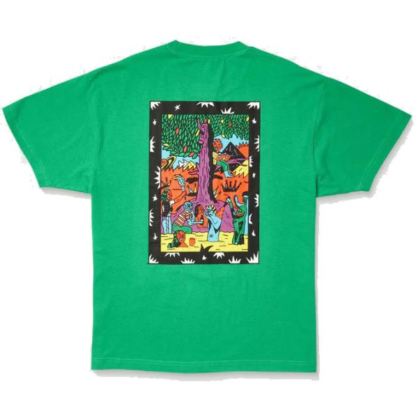 Triko Volcom Bb Fa Bob M 2 Lse S/S Kids - Zelená - Xl
