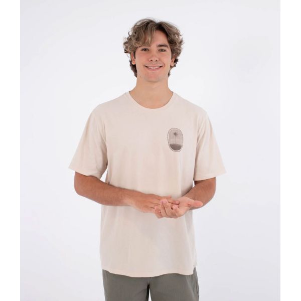 Triko Hurley Seclusion S/S - Béžová - L