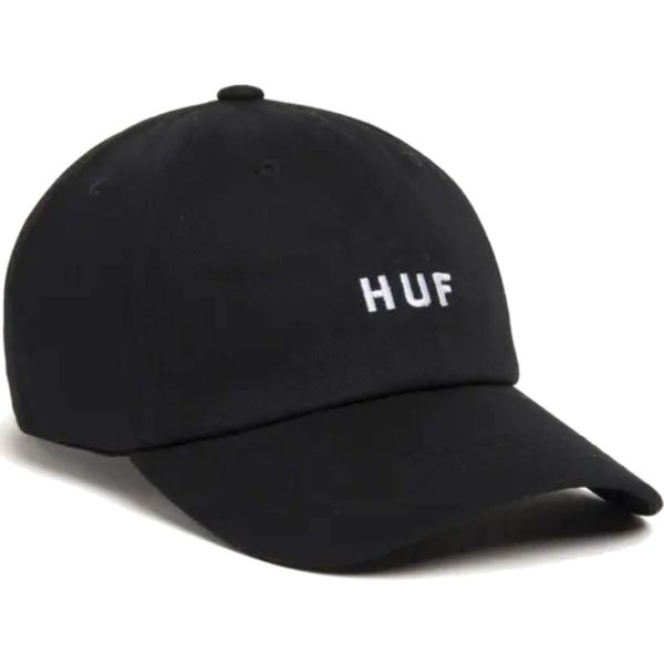 Kšiltovka Huf Essentials Og Logo Cv 6 Pa - Černá - Univerzální