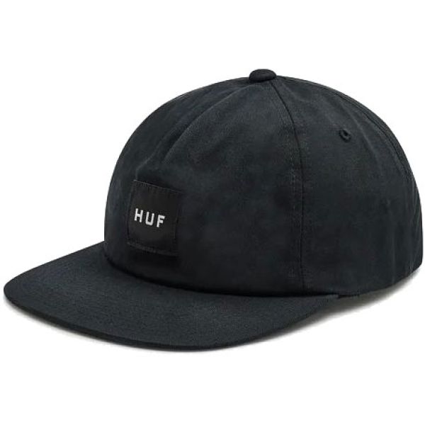 Kšiltovka Huf Essentials Unstr. Box Snap - Černá - Univerzální