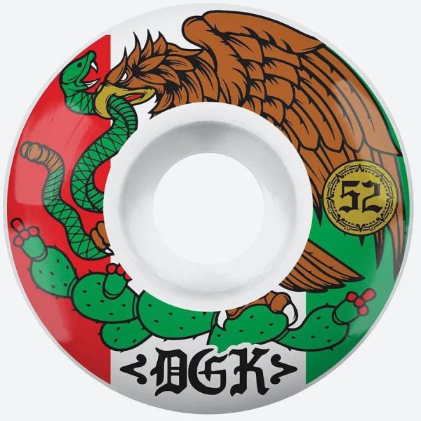 Sk8 Kola Dgk Sinaloa - Červená - 52Mm/101A