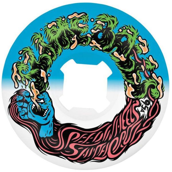 Sk8 Kola Slime Balls Hairballs 50-50 Whi - Modrá - 53Mm/95A