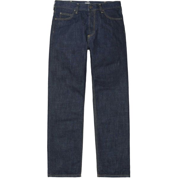Kalhoty Carhartt Wip Marlow 5-Pocket Den - Modrá - 36/32