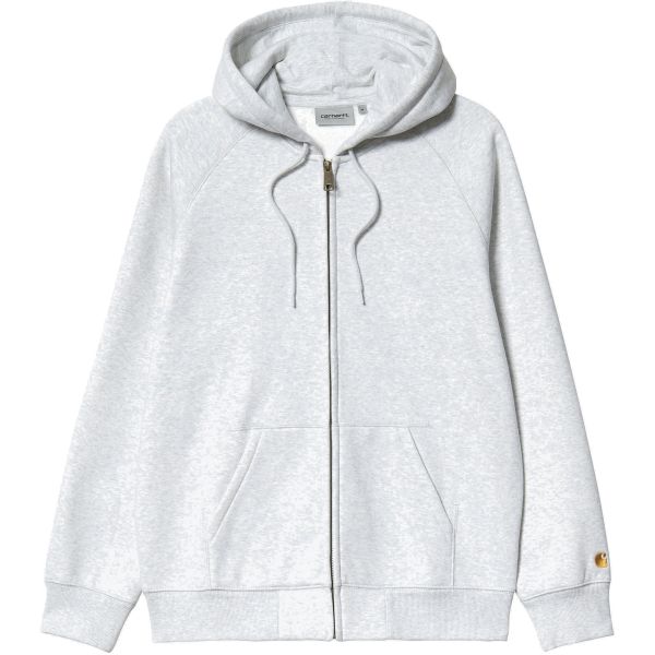 Mikina Carhartt Wip Hooded Chase Jacket - Šedá - M