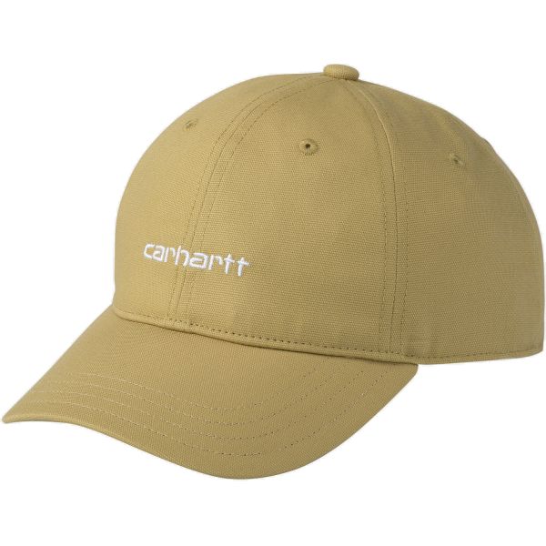 Kšiltovka Carhartt Wip Canvas Script - Béžová - Univerzální