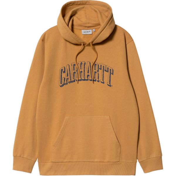 Mikina Carhartt Wip Hooded Scrawl - Oranžová - M