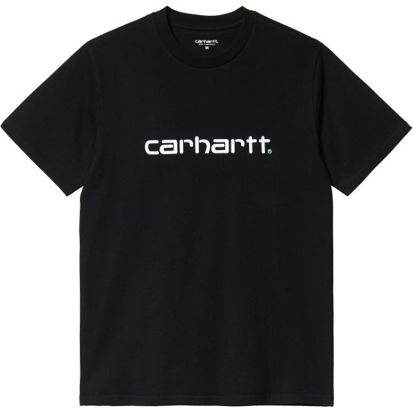 Triko Carhartt Wip Script S/S - Černá - L