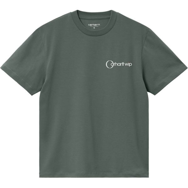 Triko Carhartt Wip Goblin Script S/S Wms - Zelená - S