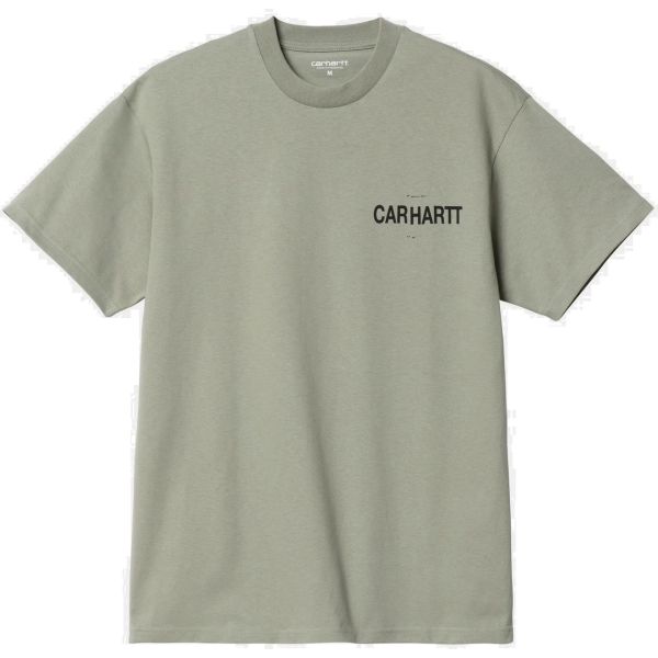 Triko Carhartt Wip Fold-In S/S - Zelená - M