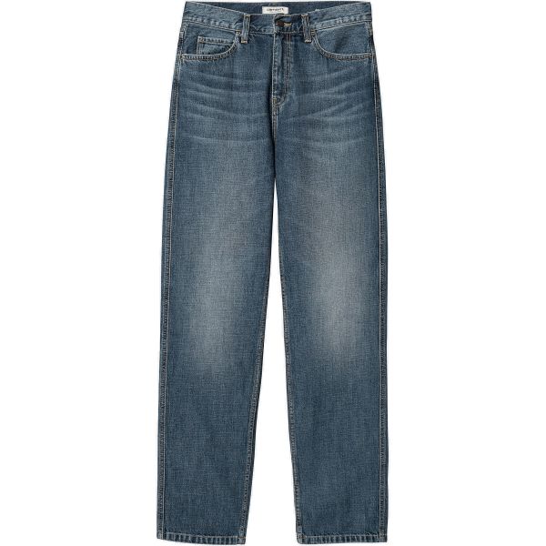 Kalhoty Carhartt Wip Barnwell 5-Pocket D - Modrá - 27