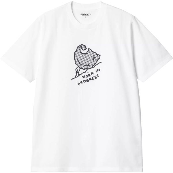 Triko Carhartt Wip Move On Up S/S - Bílá - Xl