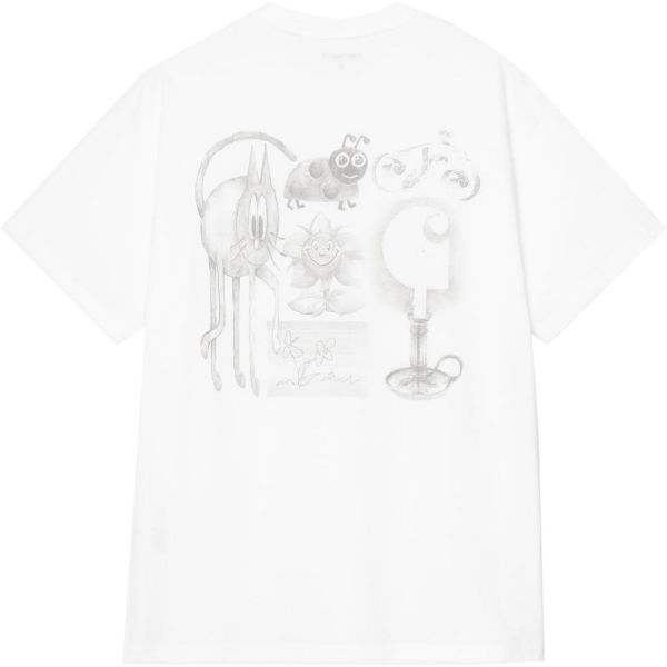 Triko Carhartt Wip Okniceok 01 S/S - Bílá - Xl