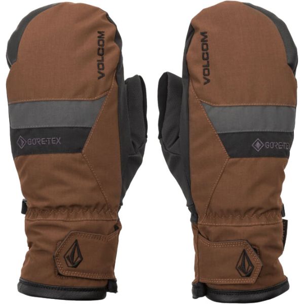 Rukavice Volcom Stay Dry Gore-Tex Mitt - Hnědá - Xl