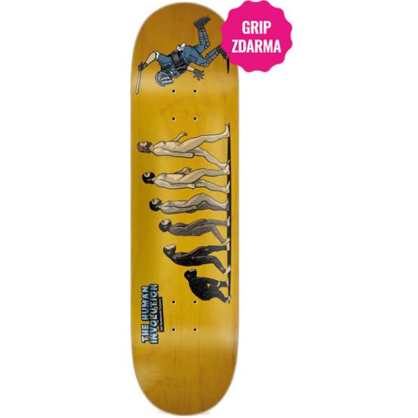 Sk8 Deska Jart Involution Lc - Žlutá - 8.375