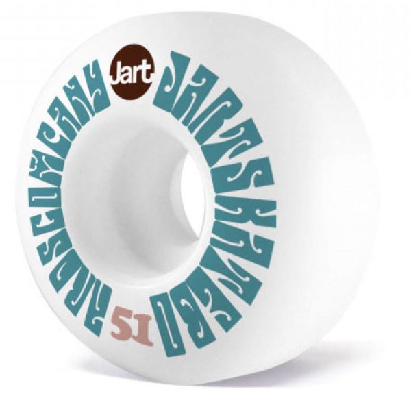 Sk8 Kola Jart Woodstock - Bílá - 51Mm/102A