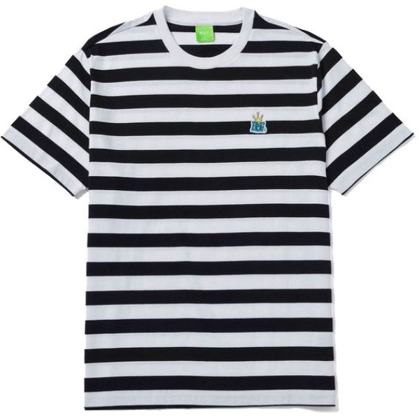 Triko Huf Stinson Stripe S/S - Bílá - M