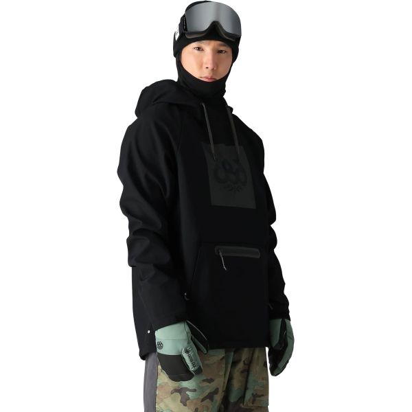 Mikina 686 Waterproof Hoody - Černá - S