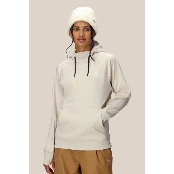 Mikina 686 Bonded Flc Pullover Hoody Wms - Béžová - M