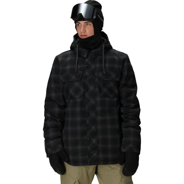 Bunda 686 Woodland Insulated - Černá - M