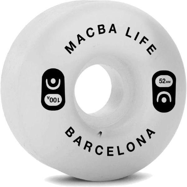 Sk8 Kola Macba Life Can Logo - Bílá - 52Mm/101A