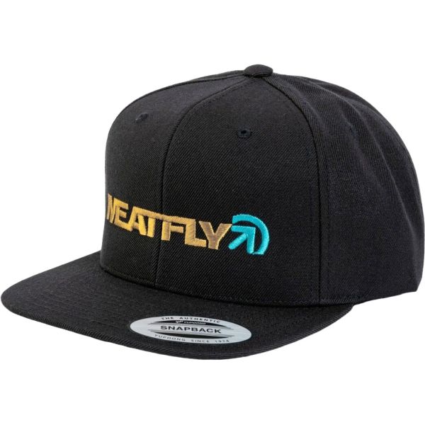 Kšiltovka Meatfly Skipper Snapback - Černá - Univerzální