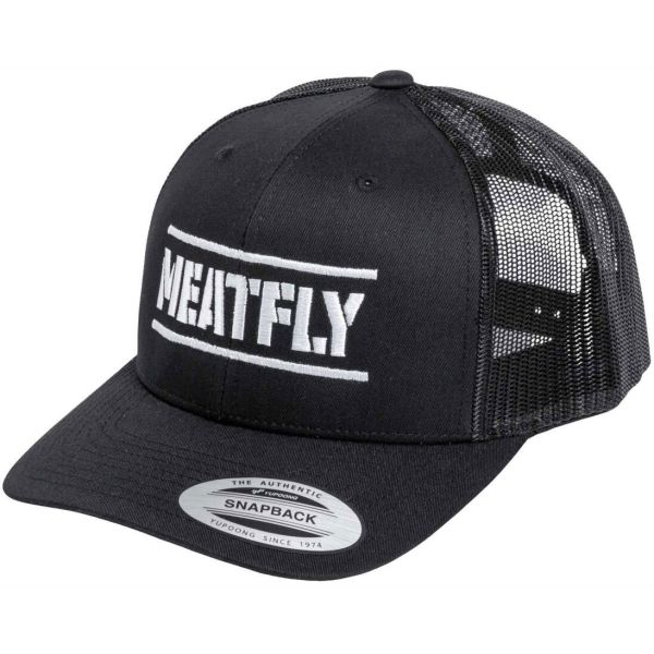 Kšiltovka Meatfly Docker Trucker - Černá - Univerzální