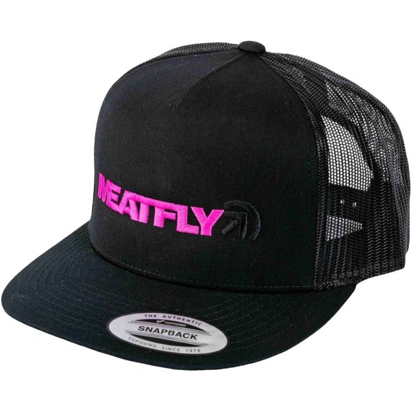 Kšiltovka Meatfly Percy Trucker Snapback - Černá - Univerzální