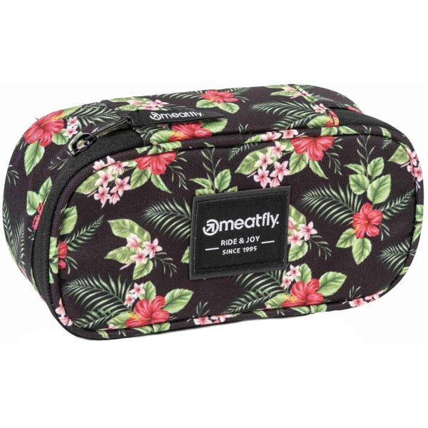 Penál Meatfly Pencil Case - Černá - Univerzální
