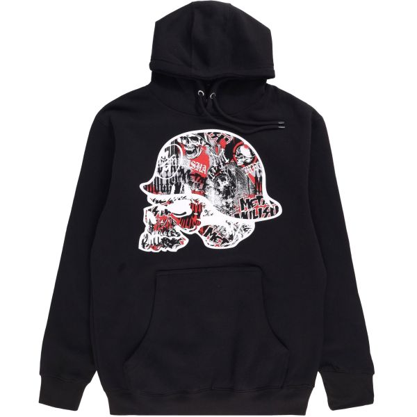 Mikina Metal Mulisha Surface Hoodie - Černá - L