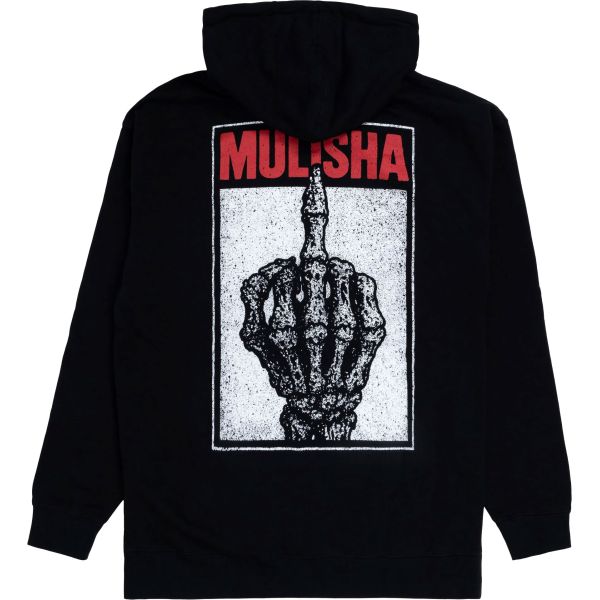 Mikina Metal Mulisha Flipper Heavy Hoodi - Černá - M