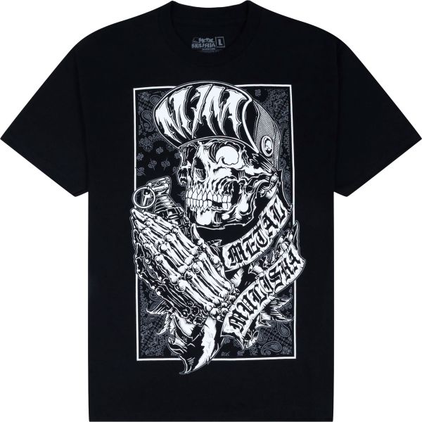 Triko Metal Mulisha Corner Original - Černá - Xxl