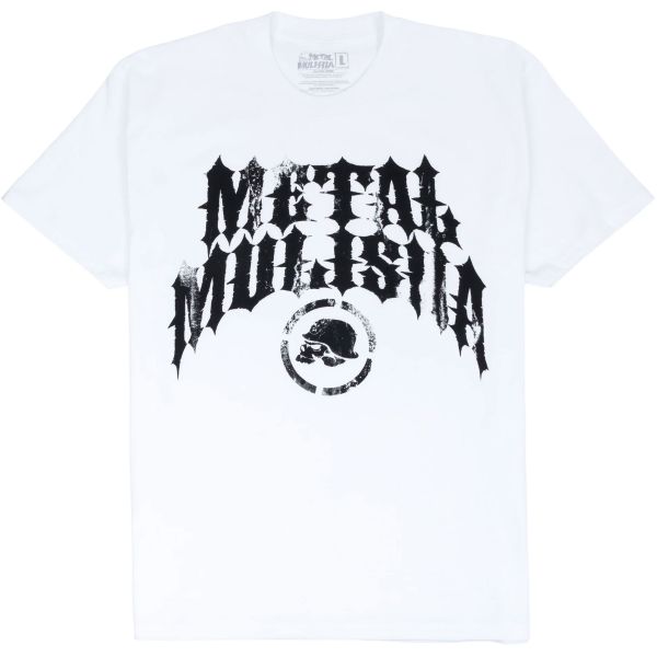 Triko Metal Mulisha Bloodcrest - Bílá - Xxl