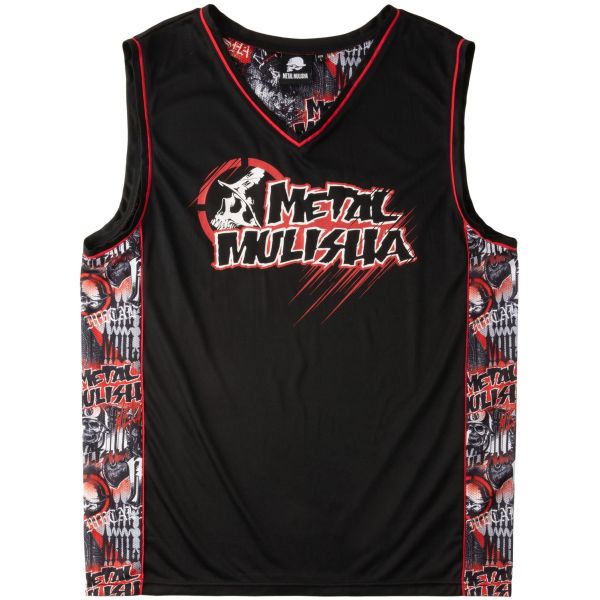 Tílko Metal Mulisha Draft Jersey - Černá - Xxl