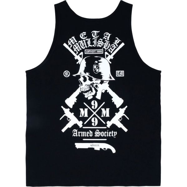 Tílko Metal Mulisha Armed Society - Černá - 3Xl