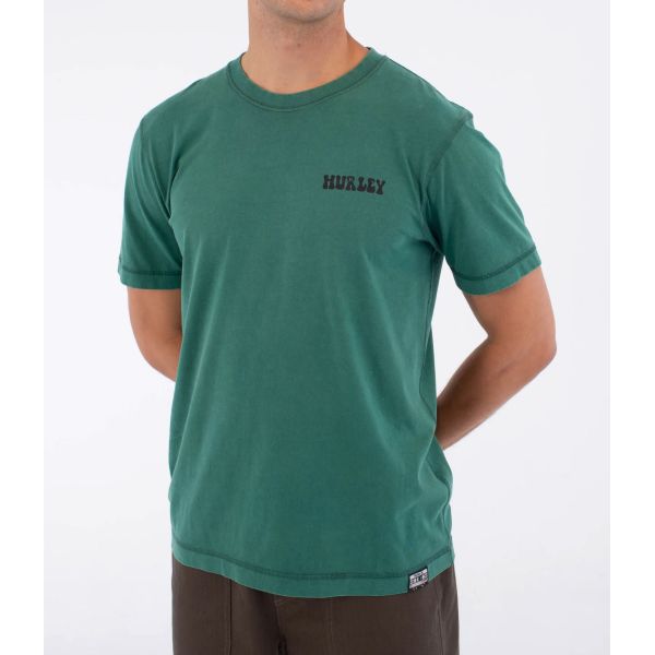 Triko Hurley Sider Bp S/S - Zelená - Xl
