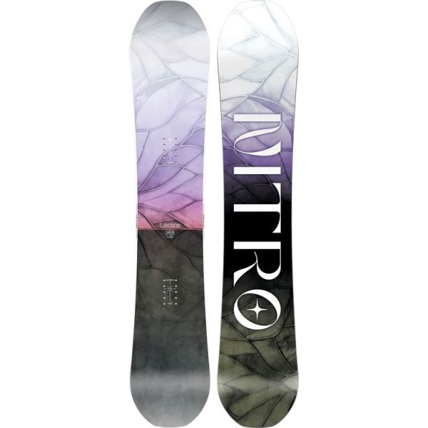 Snowboard Nitro Lectra Leaf 27 Wms - Fialová - 146
