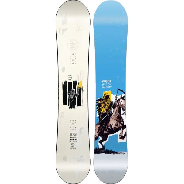 Snowboard Nitro T1 Mid Wide 26 - Béžová - 158Mw