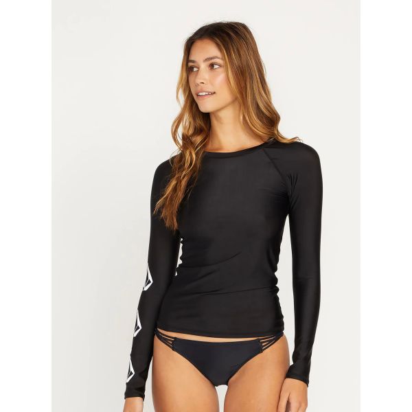 Lycra Volcom Simply Core L/S Wms - Černá - Xs