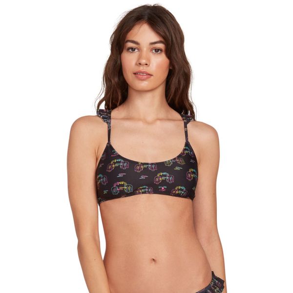 Plavky Volcom Alienated Scoop Wms - Černá - S