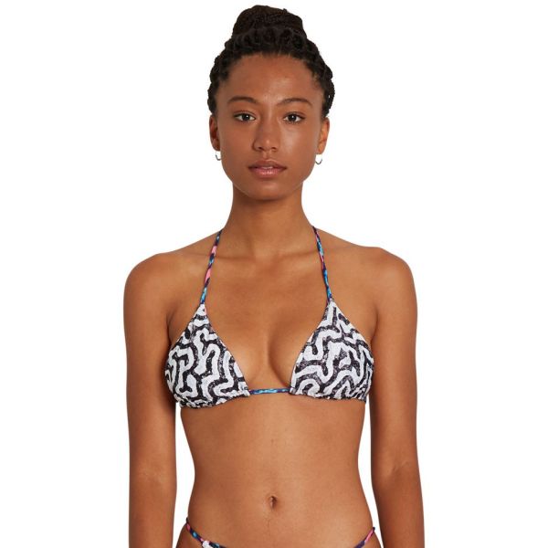 Plavky Volcom Coral Morph Tri Wms - Černá - S