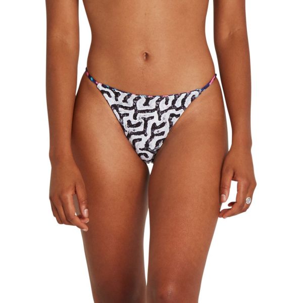 Plavky Volcom Coral Morph Skimpy Wms - Černá - S