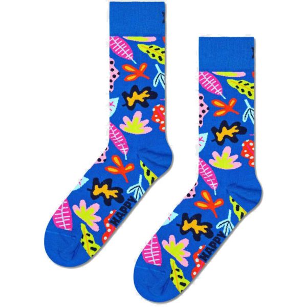 Ponožky Happy Socks Leaves - Modrá - 41/46