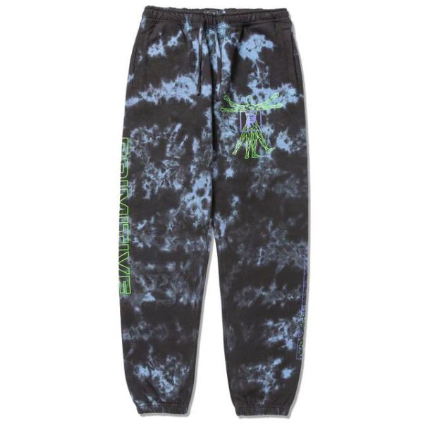 Kalhoty Primitive Altered State Jogging - Modrá - Xl