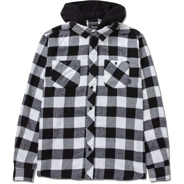 Mikina Primitive Two-Fer Flannel L/S - Černá - L