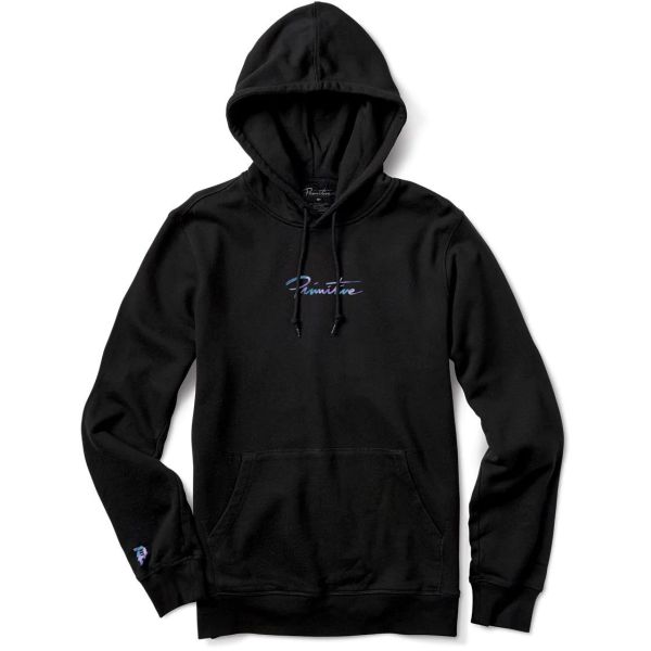 Mikina Primitive Nuevo Iridescent Hoodie - Černá - M