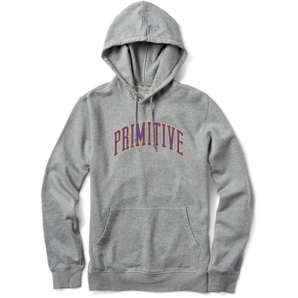 Mikina Primitive Collegiate Arch Hoodie - Šedá - Xl